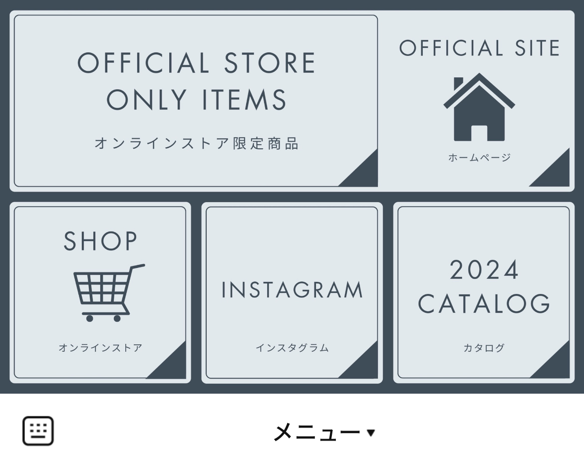 HERMOSA KAMAKURAのLINEリッチメニューデザインのサムネイル