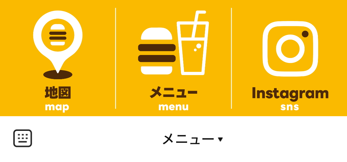 マムズタッチジャパンのLINEリッチメニューデザインのサムネイル