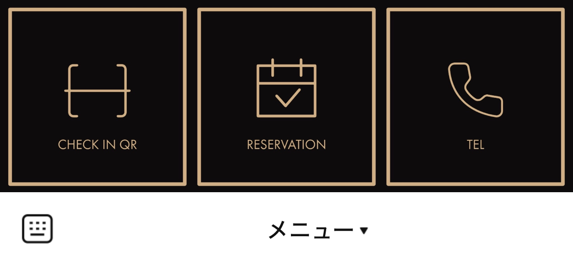 ESC GARAGE AND CLUBのLINEリッチメニューデザインのサムネイル